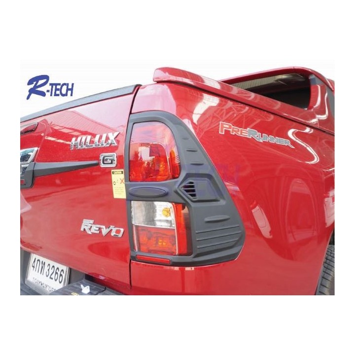 Tail Light Custom Trim, R-Tech, Toyota Hilux 2016 - 2019 - EDK.ro