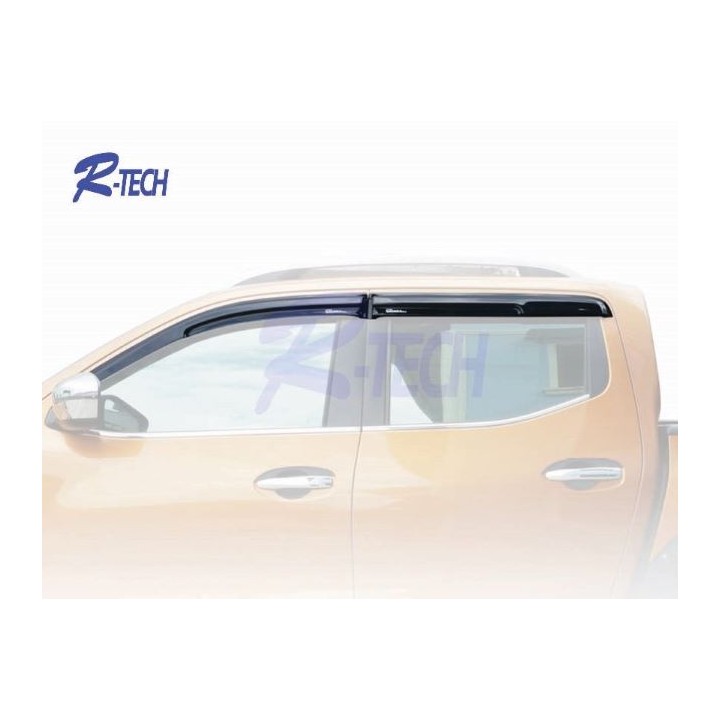 Paravânturi Pentru Portiere, R-Tech, Nissan Navara Cabină Dublă 2016 - Prezent - EDK.ro
