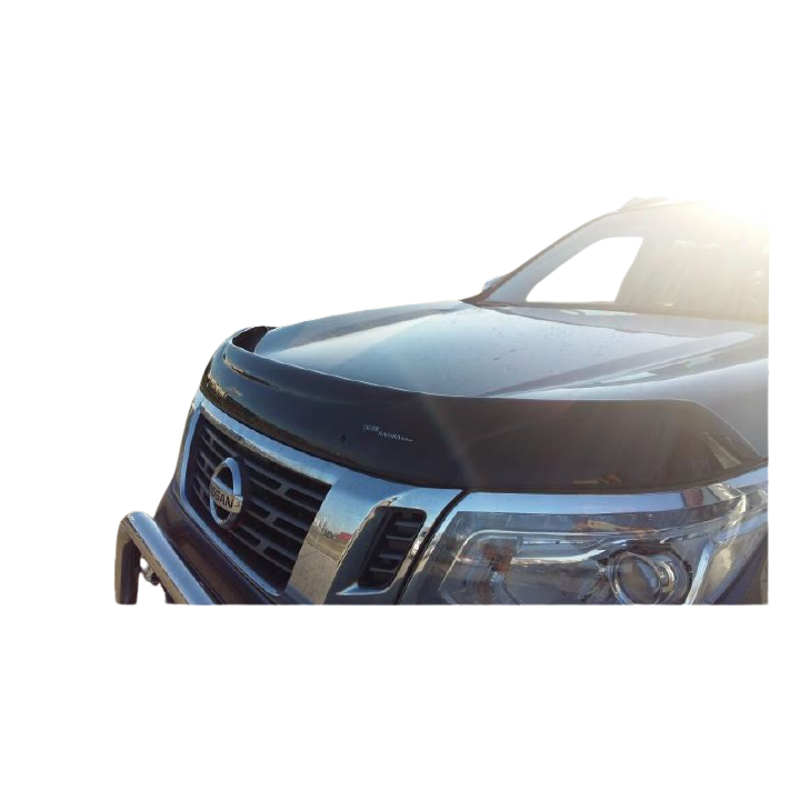 Hood Wind Deflector, R-Tech Bug Shield, Nissan Navara Extra Cab 2016 - Present - EDK.ro