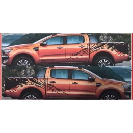 Pick-up Sticker with Mud Splash Design, Maxliner - EDK.ro