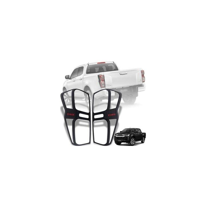Tail Light Custom Trim, Carryboy, Isuzu D-Max Single Cab 2020 - Present - EDK.ro