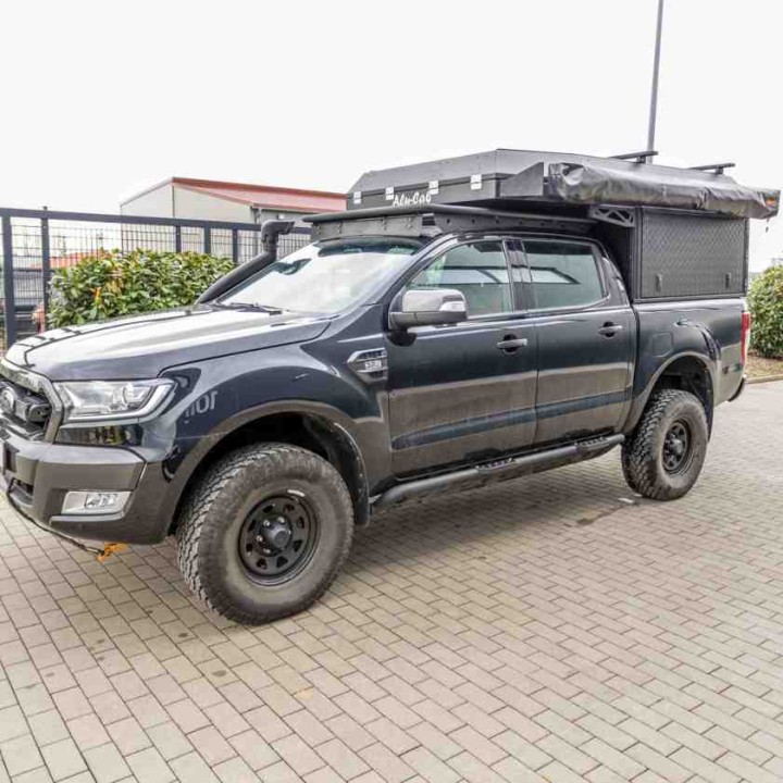Hardtop Bed Cover, Maxliner Alu-Cab, Ford Ranger Double Cab 2012 - 2022 - EDK.ro