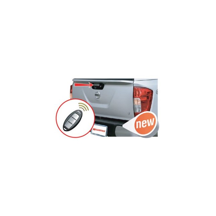 Tailgate Remote Central Locking Kit, Carryboy, Nissan Navara Extra Cab 2016 - Present - EDK.ro