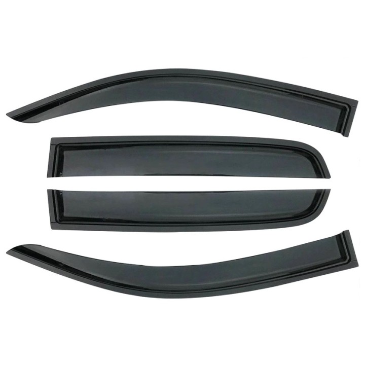 Wind Deflectors, Maxliner Carryboy Kit, Mitsubishi L200, Fiat Fullback Double Cab 2015 - Present - EDK.ro