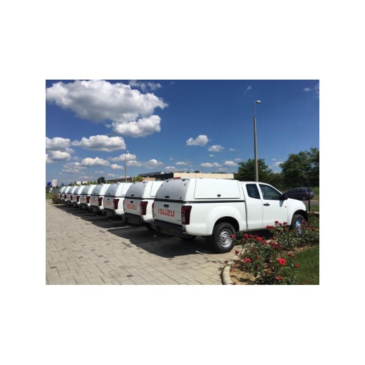 Hardtop Bed Cover, Carryboy Workman, Isuzu D-Max Extra Cab 2012 - 2019 - EDK.ro