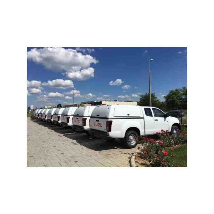 Hardtop Bed Cover, Carryboy Workman, Isuzu D-Max Extra Cab 2012 - 2019 - EDK.ro