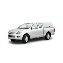 Hardtop Bed Cover, Carryboy Workman, Isuzu D-Max Extra Cab 2012 - 2019 - EDK.ro