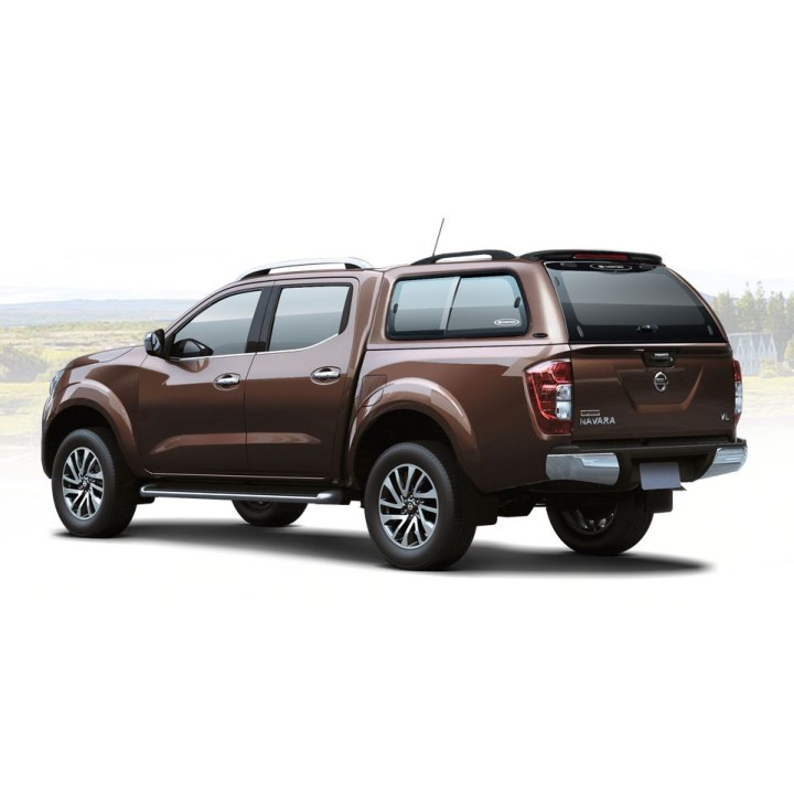 Hardtop Bed Cover, Carryboy S560N Full, Nissan Navara Double Cab 2016 - Present - EDK.ro