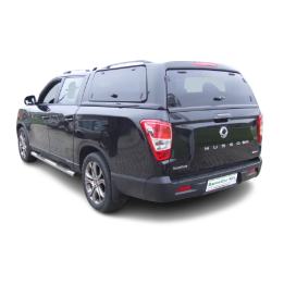 Hardtop Bed Cover, Carryboy SON-R, SsangYong Musso Double Cab 2019 - Present - EDK.ro