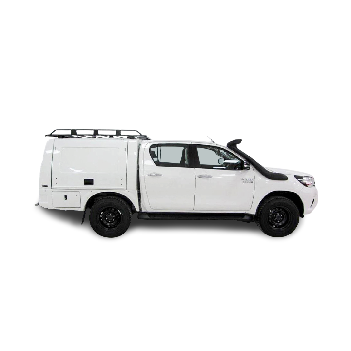 Hardtop Bed Cover, Carryboy Commercial, Toyota Hilux Double Cab 2016 - Present - EDK.ro