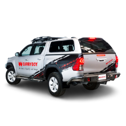 Hardtop Bed Cover, Carryboy SR5-R Full, Toyota Hilux Double Cab 2016 - Present - EDK.ro