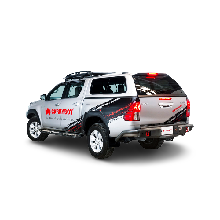Închidere de Benă Tip Hardtop, Carryboy SR5-R Full, Toyota Hilux Cabină Dublă 2016 - Prezent - EDK.ro