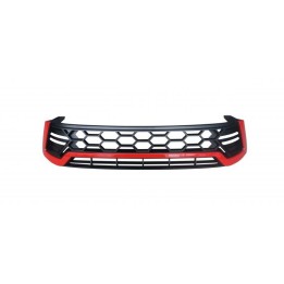 Front Grille, R-Tech, Toyota Hilux Single Cab 2016 - 2019 - EDK.ro