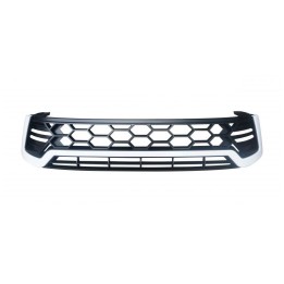 Front Grille, R-Tech, Toyota Hilux Single Cab 2016 - 2019 - EDK.ro
