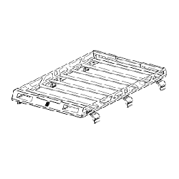 Roof Rack, Maxliner GJ, 123x155x12 cm, Suzuki Jimny 2018 - Present - EDK.ro