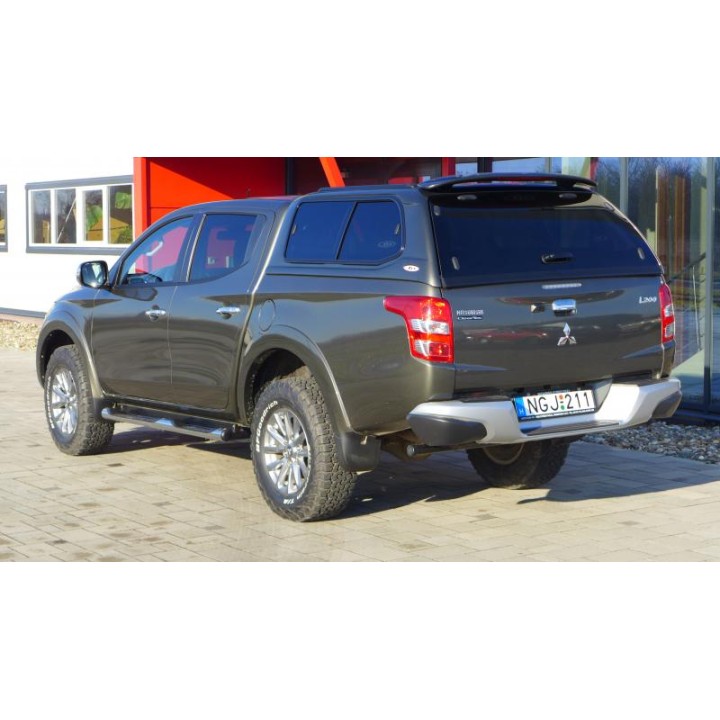 Hardtop Bed Cover, SJS Canopy, Fiat Fullback / Mitsubishi L200 Double Cab 2015 - Present - EDK.ro