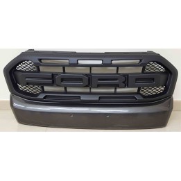Grilă Față, Maxliner Carryboy Design Față Gri, Culoare Negru Mat, Ford Ranger 2016 - Prezent - EDK.ro