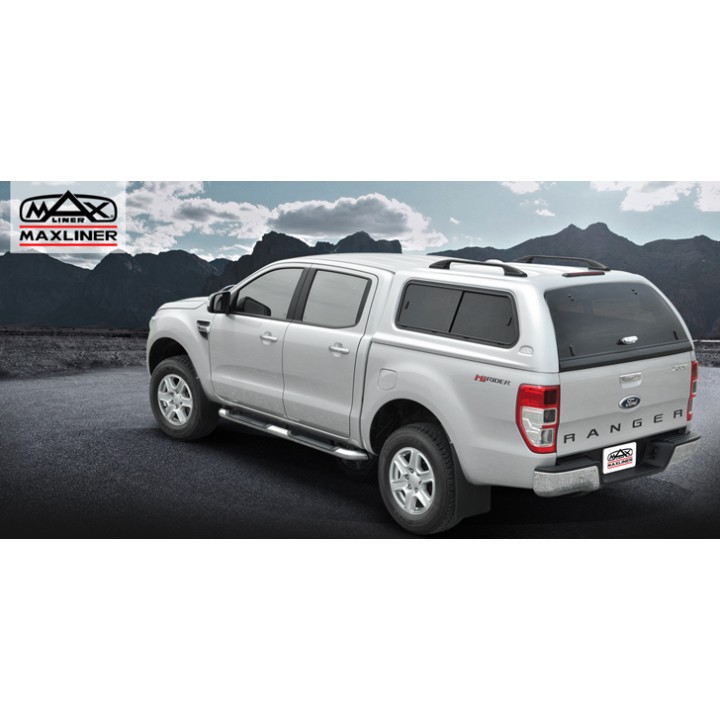Hardtop Bed Cover, Maxliner Maxtop 3 Lux, Ford Ranger Raptor Double Cab 2012 - Present - EDK.ro