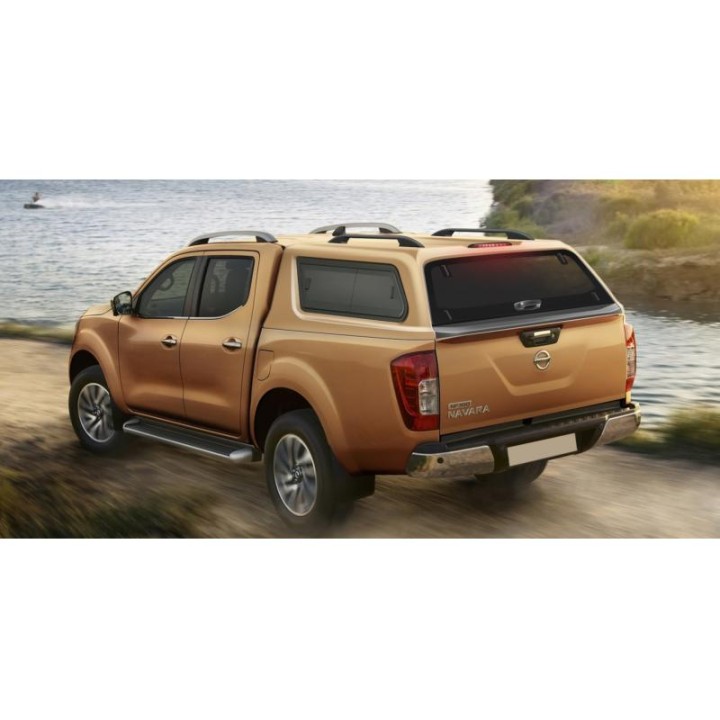 Hardtop Bed Cover, Maxliner Maxtop 3 Premium, Nissan Navara Double Cab 2016 - Present - EDK.ro