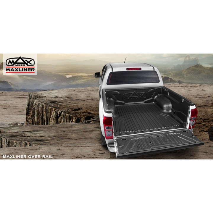 Over Rail Bed Liner, Maxliner Maxcover, Isuzu D-Max Double Cab 2017 - 2019 - EDK.ro