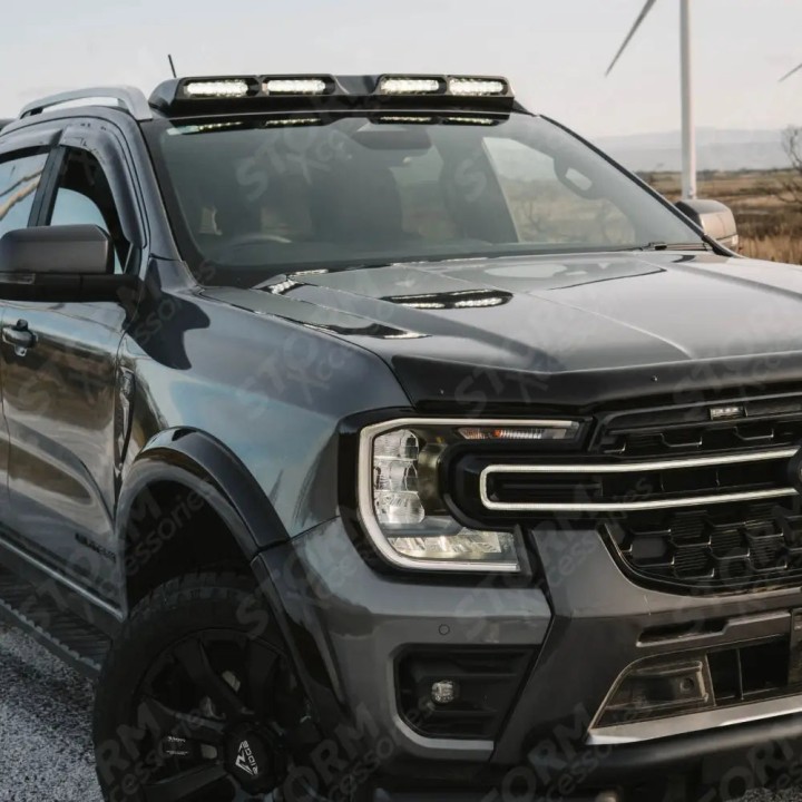 Deflector Capotă, EGR, Culoare Fumuriu Închis, Ford Ranger 2023 - Prezent - EDK.ro