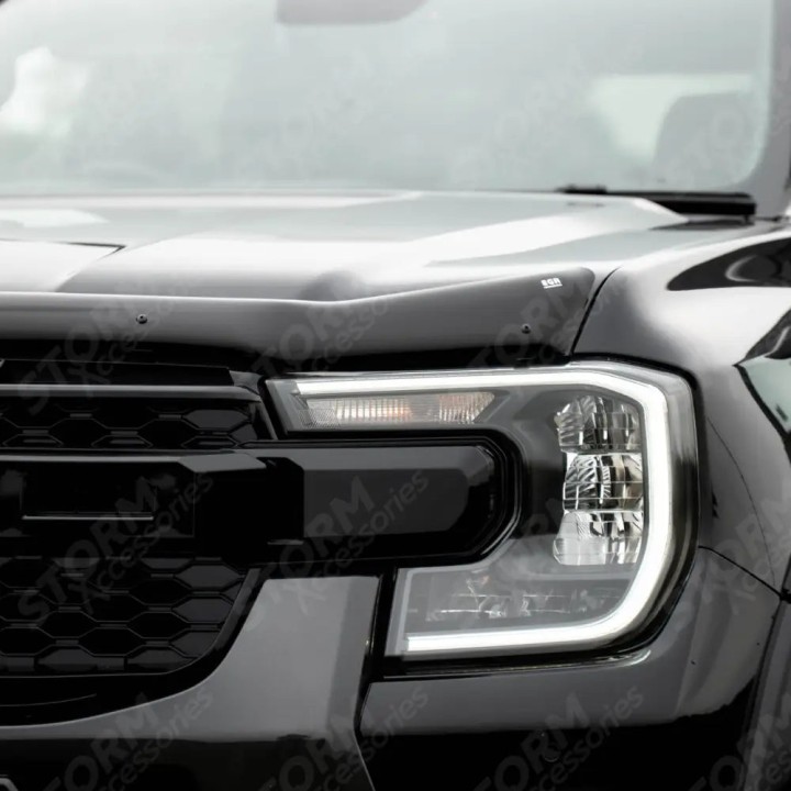 Bonnet Protector, EGR, Color Dark Smoke, Ford Ranger 2023 - Present - EDK.ro