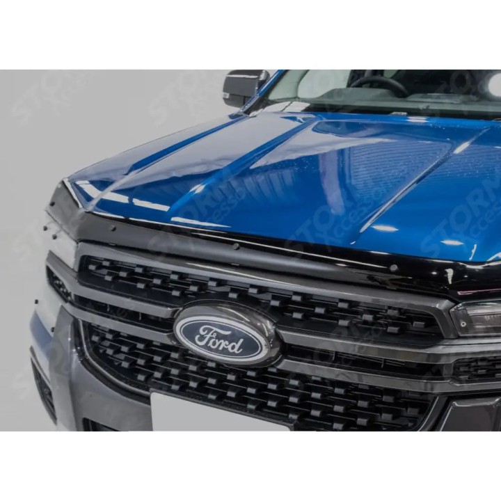 Bonnet Protector, EGR, Color Dark Smoke, Ford Ranger 2023 - Present - EDK.ro