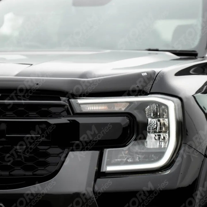 Bonnet Protector, EGR, Color Dark Smoke, Ford Ranger 2023 - Present - EDK.ro