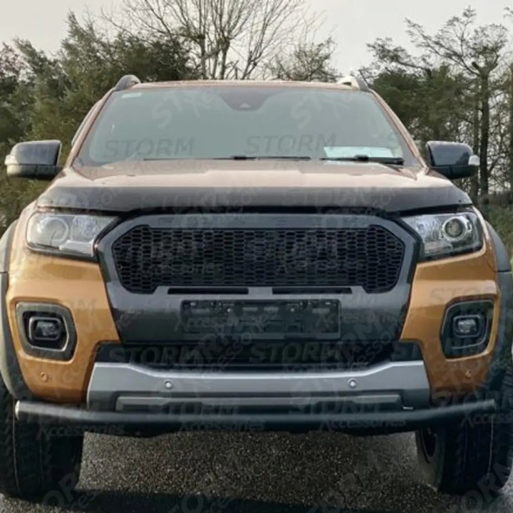 Deflector Capotă, EGR, Culoare Fumuriu Închis, Ford Ranger 2016 - 2022 - EDK.ro
