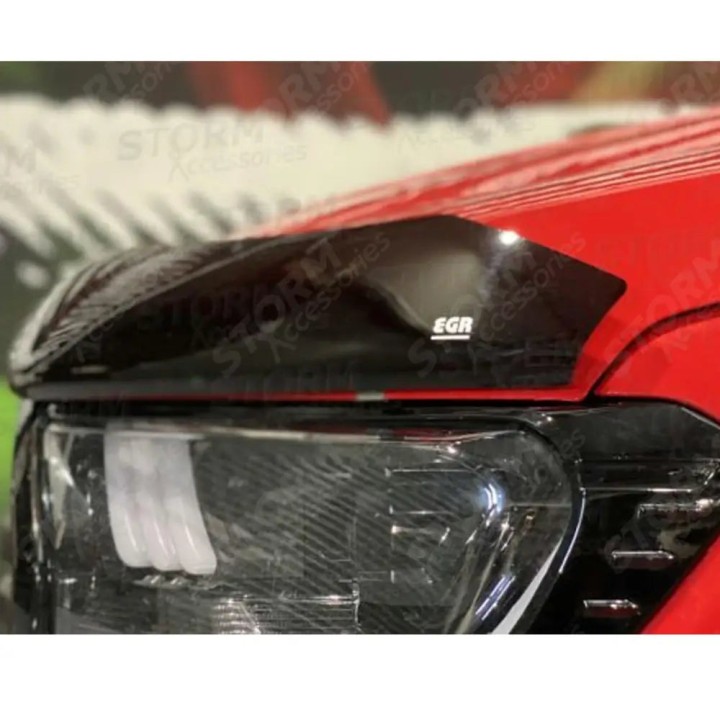 Bonnet Protector, EGR, Color Dark Smoke, Ford Ranger 2016 - 2022 - EDK.ro