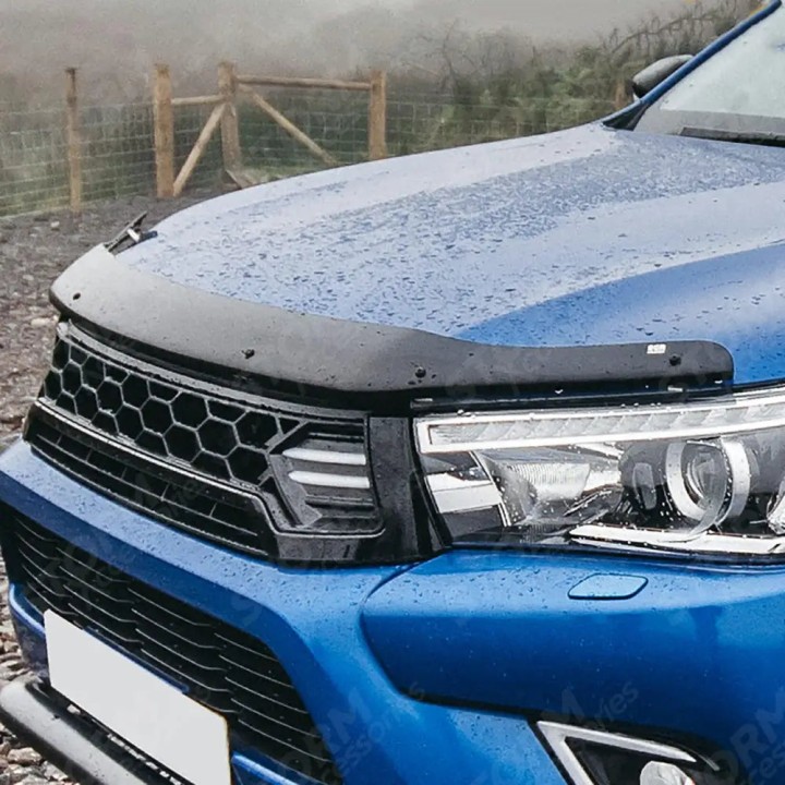 Deflector Capotă, EGR, Culoare Fumuriu Închis, Toyota Hilux 2016 - 2020 - EDK.ro
