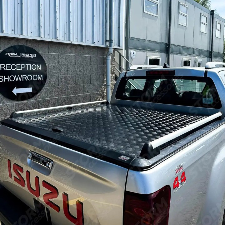Lid Tonneau Bed Cover, EGR Chequer, Isuzu D-Max Double Cab 2012 - Present - EDK.ro