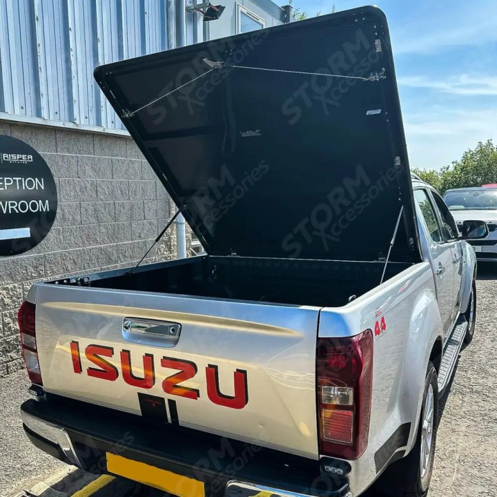 Lid Tonneau Bed Cover, EGR Chequer, Isuzu D-Max Double Cab 2012 - Present - EDK.ro