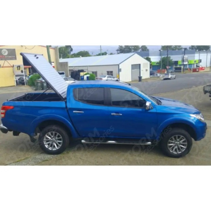 Lid Tonneau Bed Cover, EGR Chequer, Fiat Fullback / Mitsubishi L200 Double Cab 2015 - Present - EDK.ro