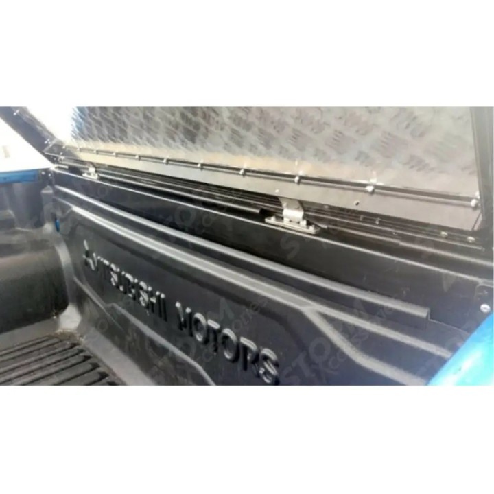 Lid Tonneau Bed Cover, EGR Chequer, Fiat Fullback / Mitsubishi L200 Double Cab 2015 - Present - EDK.ro