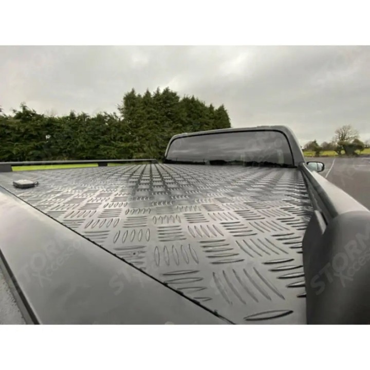 Lid Tonneau Bed Cover, EGR Chequer, Fiat Fullback / Mitsubishi L200 Double Cab 2016 - Present - EDK.ro