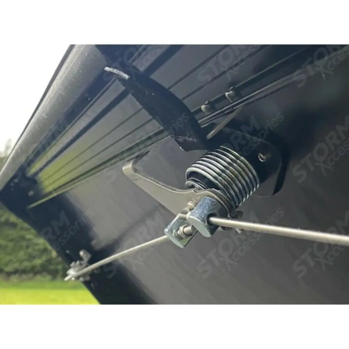 Lid Tonneau Bed Cover, EGR Chequer, Fiat Fullback / Mitsubishi L200 Double Cab 2016 - Present - EDK.ro
