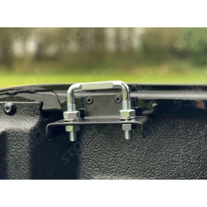 Lid Tonneau Bed Cover, EGR Chequer, Fiat Fullback / Mitsubishi L200 Double Cab 2016 - Present - EDK.ro