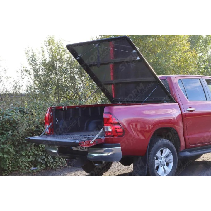 Lid Tonneau Bed Cover, EGR Chequer, Toyota Hilux Double Cab 2016 - Present - EDK.ro