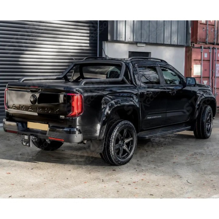 Extensii Aripi, EGR Bolt Look Finish 6 buc, Culoare Negru Lucios, Volkswagen Amarok Cabină Dublă 2023 - Prezent - EDK.ro