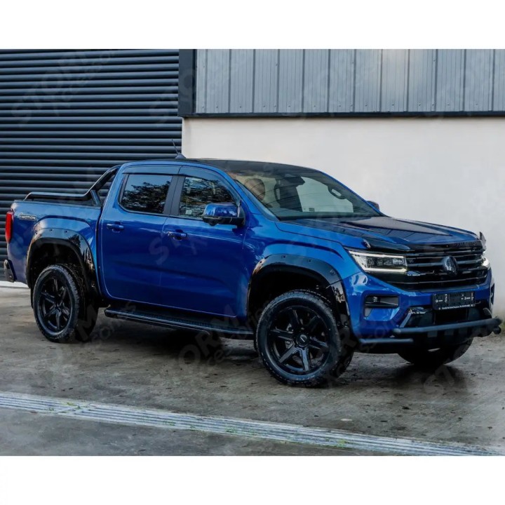 Extensii Aripi, EGR Bolt Look Finish 6 buc, Culoare Negru Lucios, Volkswagen Amarok Cabină Dublă 2023 - Prezent - EDK.ro