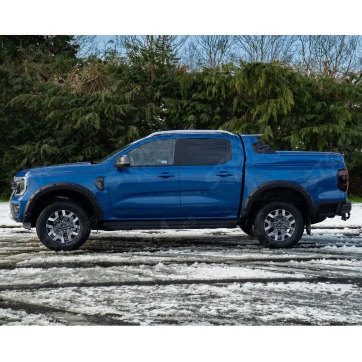 Extensii Aripi, EGR Bolt Look Finish 6 buc, Culoare Negru Mat, Ford Ranger Cabină Dublă 2023 - Prezent - EDK.ro