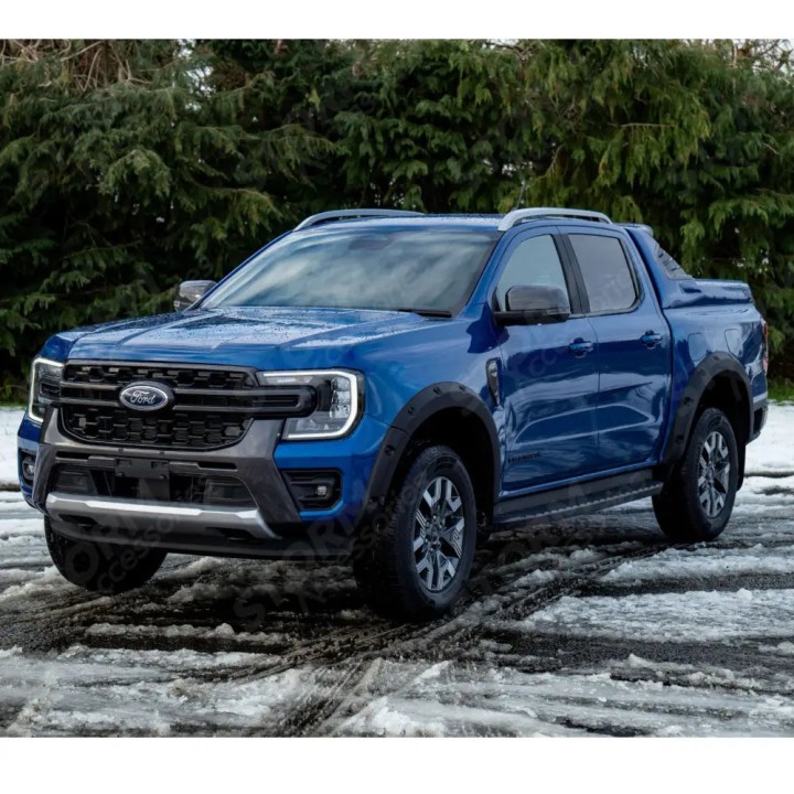 Extensii Aripi, EGR Bolt Look Finish 6 buc, Culoare Negru Mat, Ford Ranger Cabină Dublă 2023 - Prezent - EDK.ro