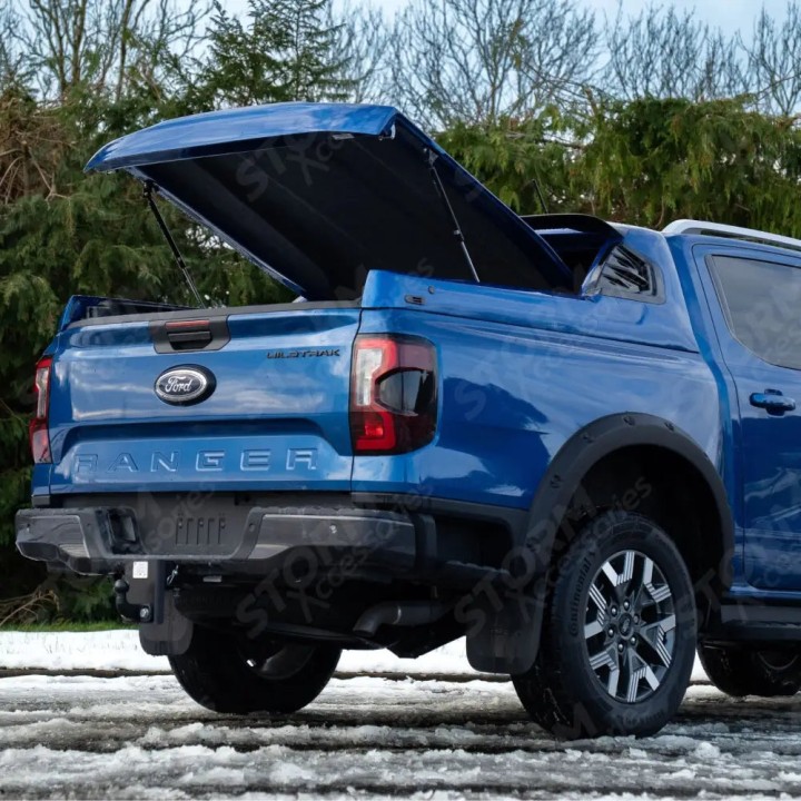 Extensii Aripi, EGR Bolt Look Finish 6 buc, Culoare Negru Mat, Ford Ranger Cabină Dublă 2023 - Prezent - EDK.ro