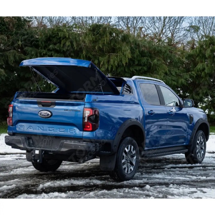 Fender Flares, EGR Bolt Look Finish 6 pcs, Color Matt Black, Ford Ranger Double Cab 2023 - Present - EDK.ro