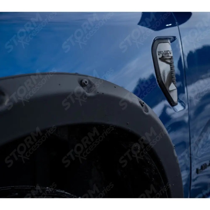 Extensii Aripi, EGR Bolt Look Finish 6 buc, Culoare Negru Mat, Ford Ranger Cabină Dublă 2023 - Prezent - EDK.ro
