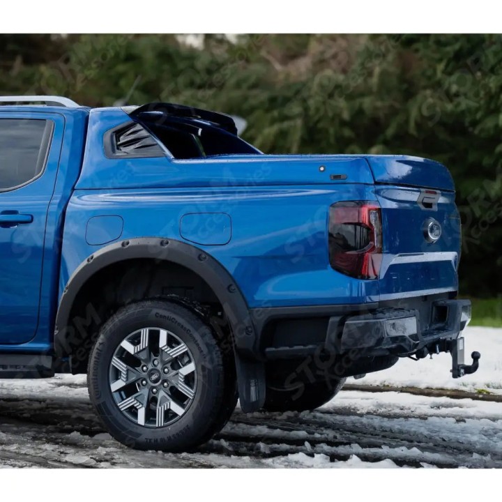 Extensii Aripi, EGR Bolt Look Finish 6 buc, Culoare Negru Mat, Ford Ranger Cabină Dublă 2023 - Prezent - EDK.ro