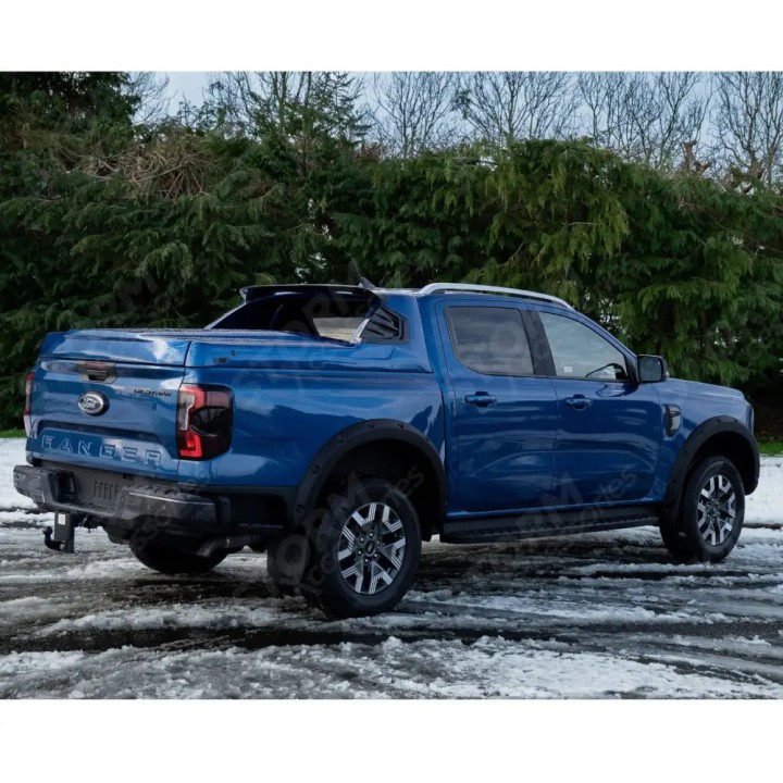 Extensii Aripi, EGR Bolt Look Finish 6 buc, Culoare Negru Mat, Ford Ranger Cabină Dublă 2023 - Prezent - EDK.ro