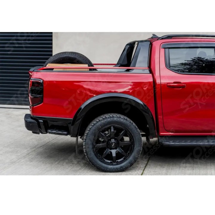 Extensii Aripi, EGR Smooth Finish 6 buc, Culoare Negru Lucios, Ford Ranger Cabină Dublă 2023 - Prezent - EDK.ro