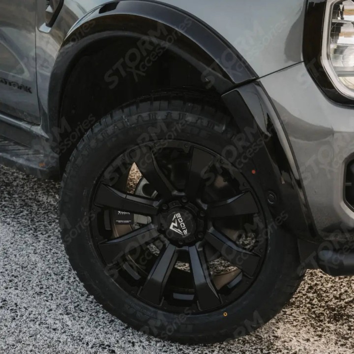 Extensii Aripi, EGR Smooth Finish 6 buc, Culoare Negru Lucios, Ford Ranger Cabină Dublă 2023 - Prezent - EDK.ro
